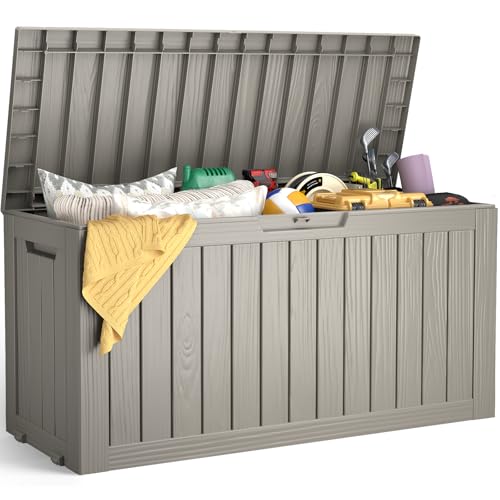 Outdoor Storage Box (Grey / 75 Gallon)