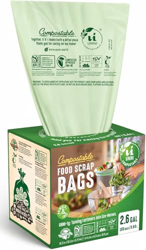 2.6 Gallon Compostable Bags (100 Count)