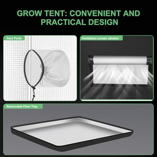 34"x34"x72" Grow Tent (34"x34"x72)