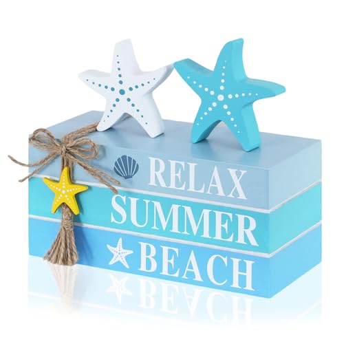Beach Summer Table Decor (Ocea - Blue White)