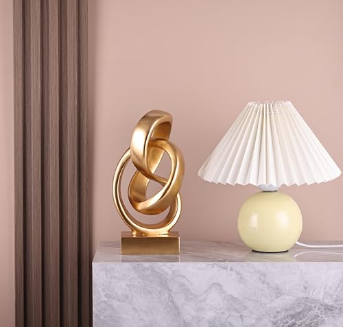 Abstract Sculpture Knot Decor (Gold)