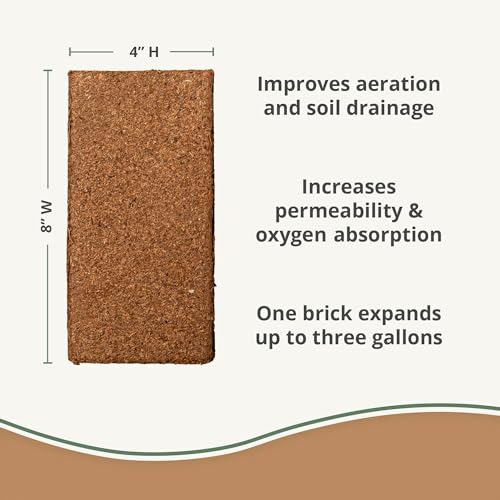 Coco Coir Brick (Coco Bliss 650gm (1 Brick))