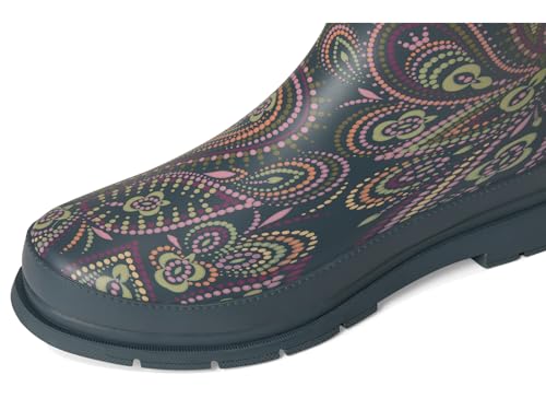 Printed Tall Rain Boot Organic Paisley 6 M