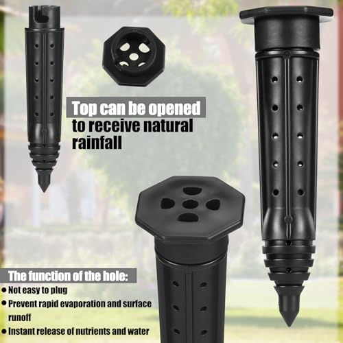 6 Pack Garden Watering Stake Deep Root Irrigation Spike (6 Count)