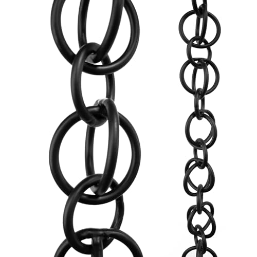 Double Loops Rain Chain