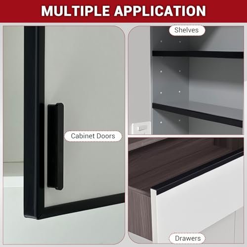 Rubber Edge Trim (Fit 7/8" - L20' / Black)