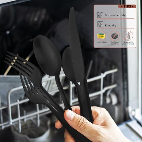 Potter Black 40 (Satin-Black / 40 pieces for 8)