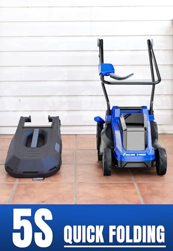 40V 14 in Brushless Electric Cordless Lawn Mower Kit (40V 14" Push)