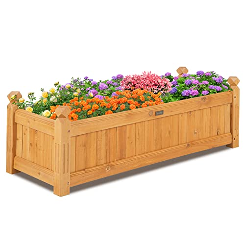 Raised Garden Bed (Orange / 43.5”x16”x14”)