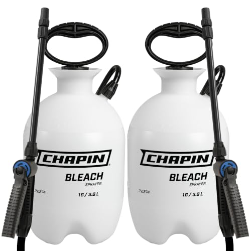 22274 1 Gallon Bleach Sprayer (1 Gallon Deluxe, 2Pk)