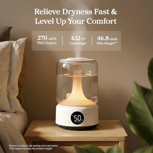 Smart Humidifier for Bedroom