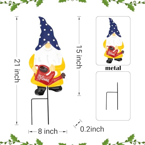 Garden Gnome Decorative Stake (Gnomes（blue）)