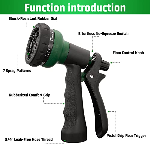 Hose Nozzle 2PK (Dark Green)