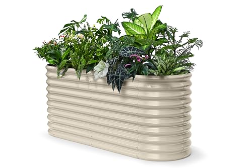 30" Extra Tall Raised Garden Bed (Beige / 6x2x2.5ft)