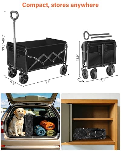 Collapsible Wagon (Black)