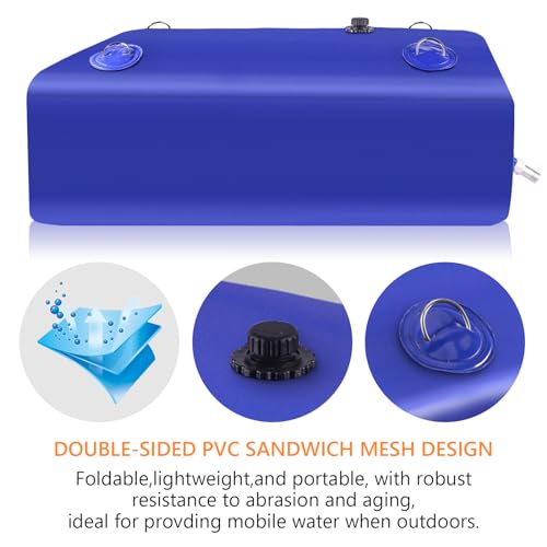 Water Tank Water Storage Bladder (Blue / 90GAL)