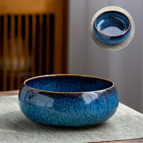 Lotus Bowl Planter (Sky Blue)