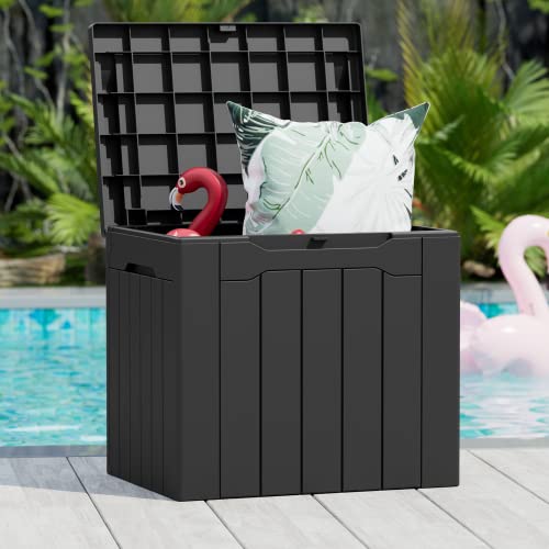 31 Gallon Outdoor Storage Box (31 Gallon / Black)