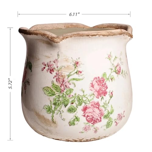 Shabby Chic Flower Pot