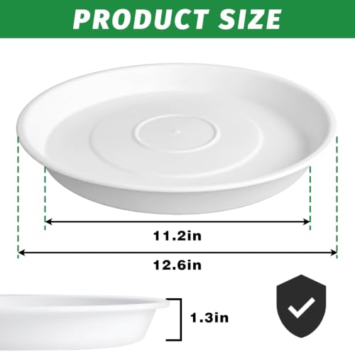 3PCS Round Stepping Stone Mold (12.6"/3PCS / White)