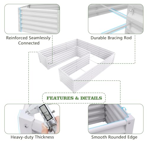 Anleolife 16 Bed Multi (Set of 16 / Grove-white)