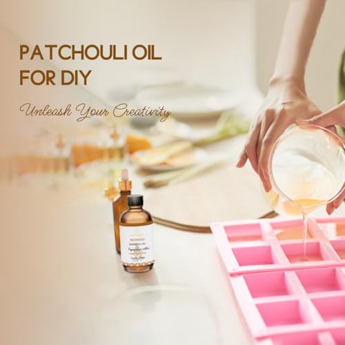 Patchouli Essential Oil for Skin Hair Diffuser (4 Fl Oz)
