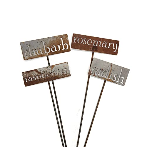 Classic Metal Garden Markers 19 Inches Tall