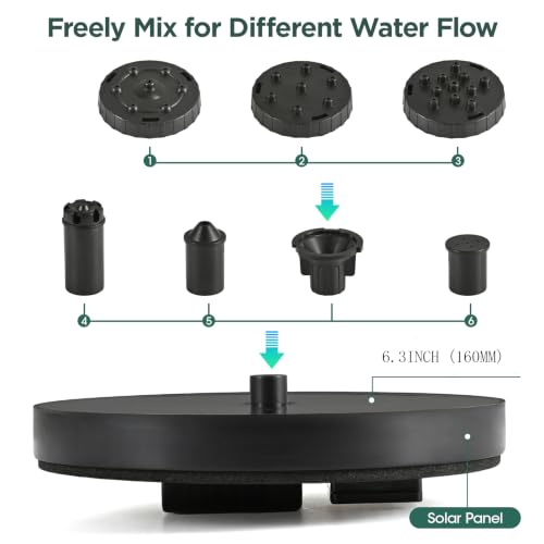 1.4W Solar Bird Bath Fountain Pump