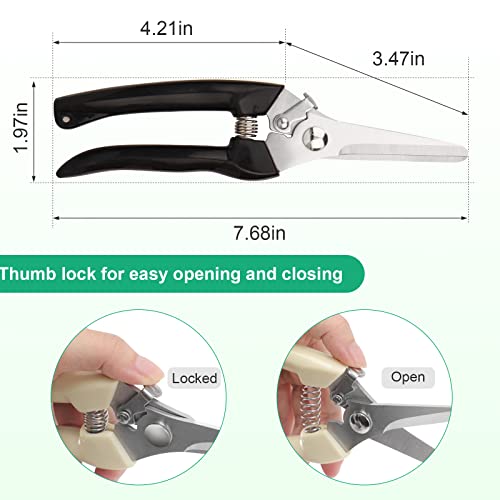 Premium garden shears (Black)
