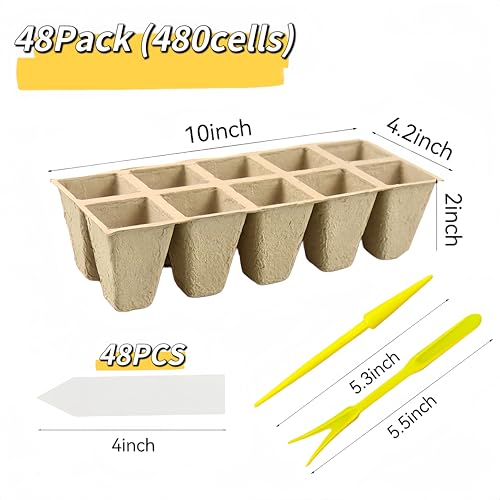 480 Cells Seed Starter Tray (480 Cells)