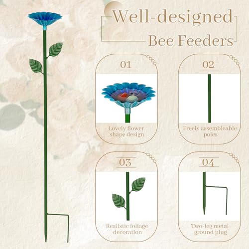 4 Pack Bee Watering Station (4 Count)