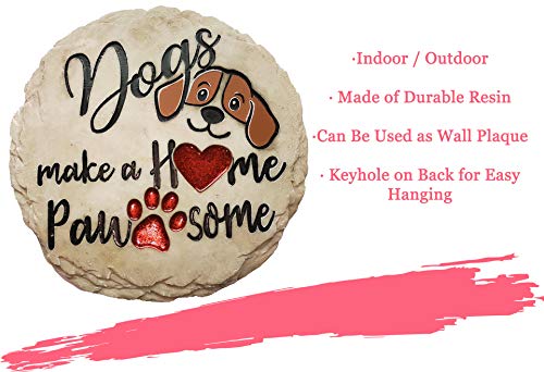 Garden Décor Dogs Make a Home Pawsome Stepping Stone