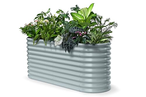30" Extra Tall Raised Garden Bed (Gray / 6x2x2.5ft)