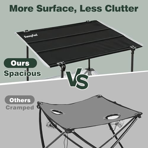 Folding Camping Table (23.43 inches x 30.16 inches x 27.95 inches)