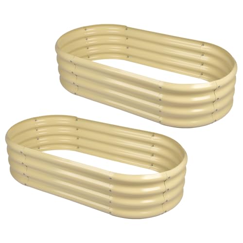2Pack Galvanized Raised Garden Bed Kit (2 Count)