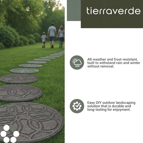 Tierra Verde Pendant Round Rubber Stepping Stones (Pendants)