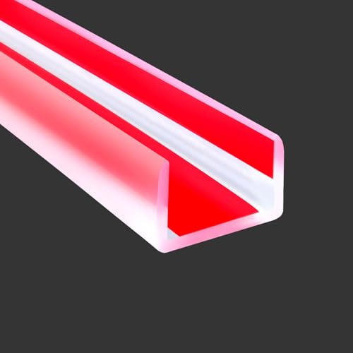 Clear Rubber Edge Trim (Fit 3/4" - L10' / Clear)