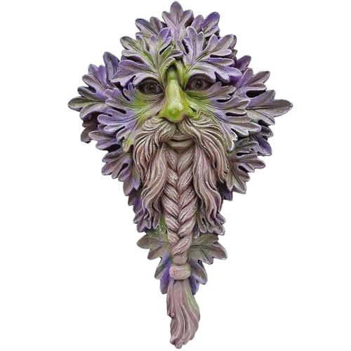 7.9" Real Tree Face Hugger Statue (Purple)