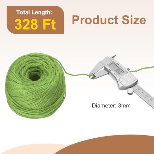 328 Feet Natural Jute Twine String