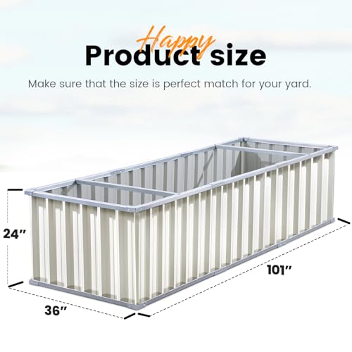 Raised Garden Bed Heightened for Deep