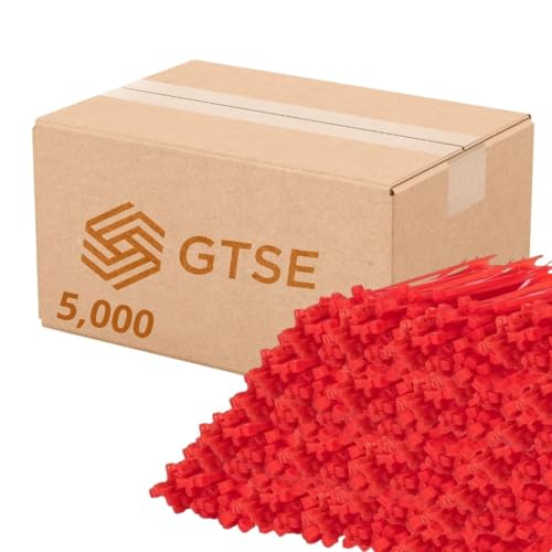 6 Inch Red Zip Ties (Red / 6" (40lb))