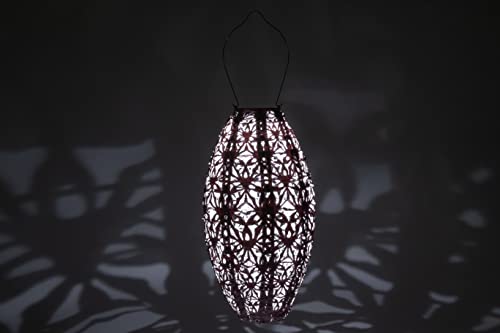 Soji Stella Wildflower Pod Solar Lantern (Blush / Pod)