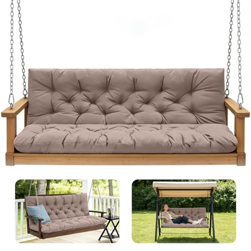 Porch Swing Cushions (Khaki / 40x 40 inches)