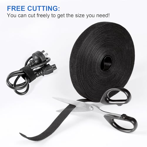 Heavy Duty Hook and Loop Cable Ties Roll