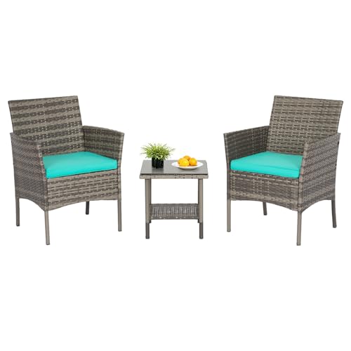 3 Piece Patio Furniture Set (3 Count)