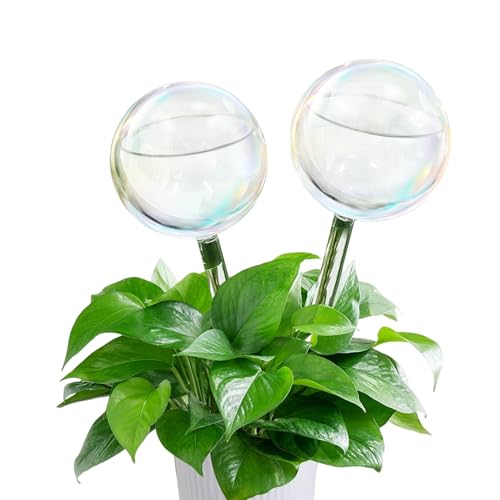 2 Pcs Glass Self Watering Globes (2 Count)