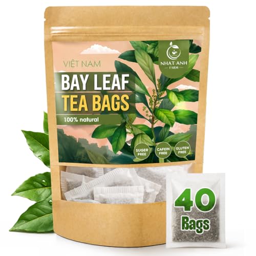 Premium Bay Leaf Tea Bags (50 Count)