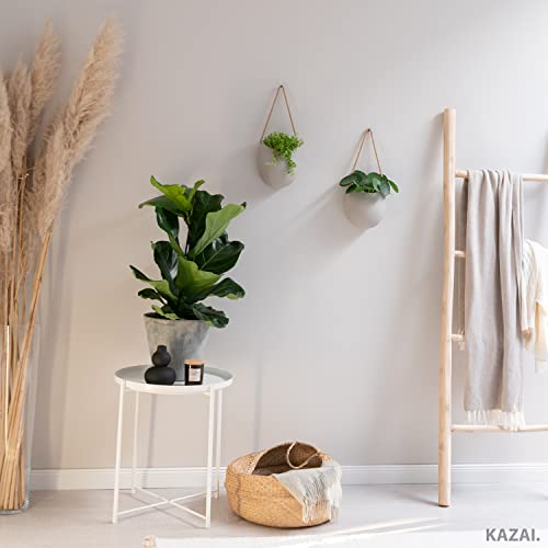 Wall Planters (Set of 2 - Large / Light Grey (Matte))