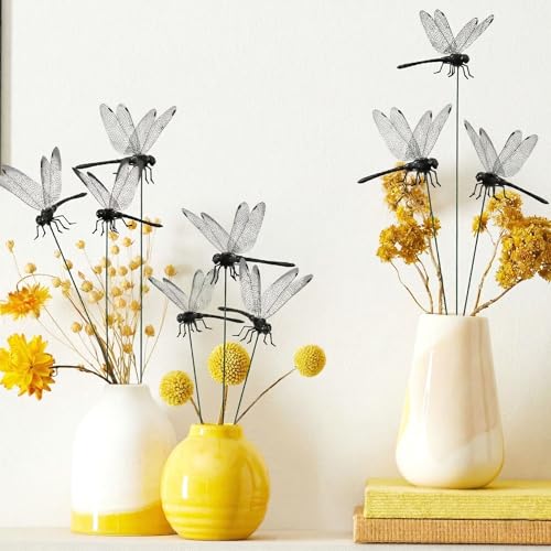 12pcs Black Dragonfly Clip (12pcs-black)