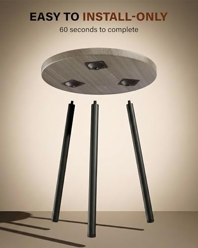 Plant Stand Indoor 2 Pack (Grey Wood / 20"&20")